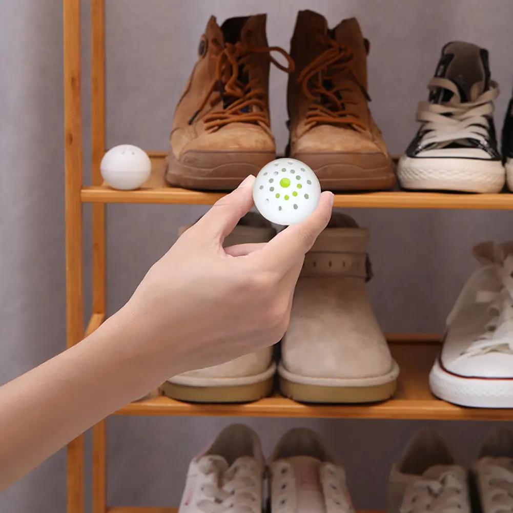 6-36PCS Shoes Deodorant Balls Freshener Shoes Tea Fragrance Essential Foot Care Everyday Footwear Scent Shoe Closet Fresh Ball