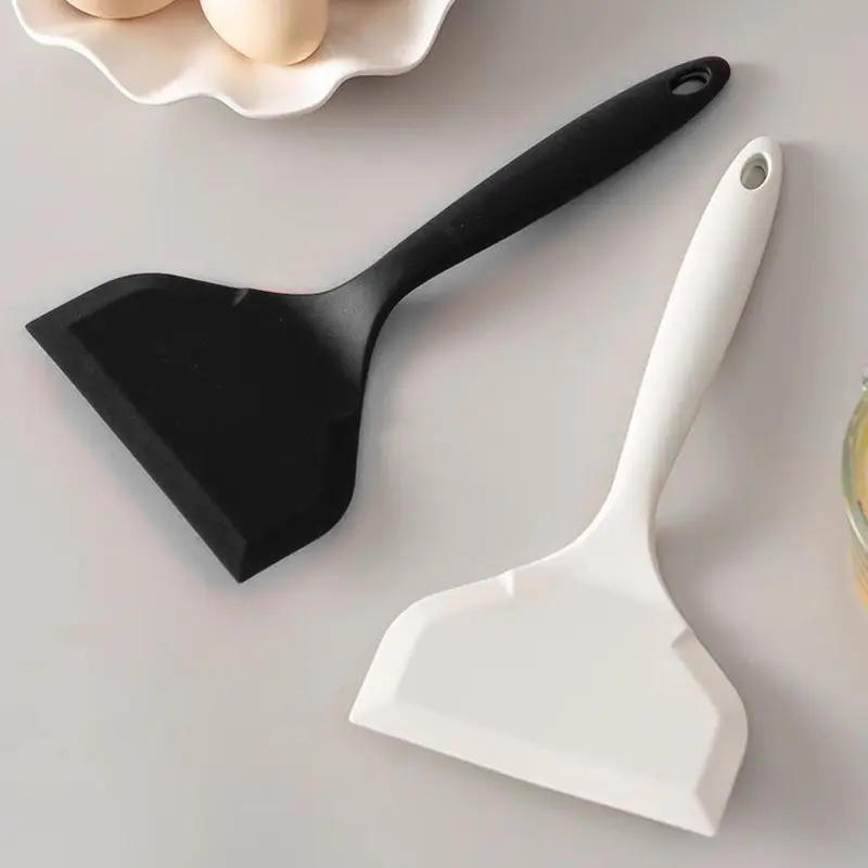 Silicone Pancakes Spatula Heat Resistant Steak Fried Shovel Nonstick Omelette Spatulas for Nonstick Cookware Egg Cookie Omelette