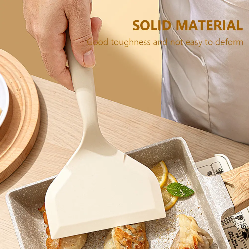 Silicone Pancakes Spatula Heat Resistant Steak Fried Shovel Nonstick Omelette Spatulas for Nonstick Cookware Egg Cookie Omelette