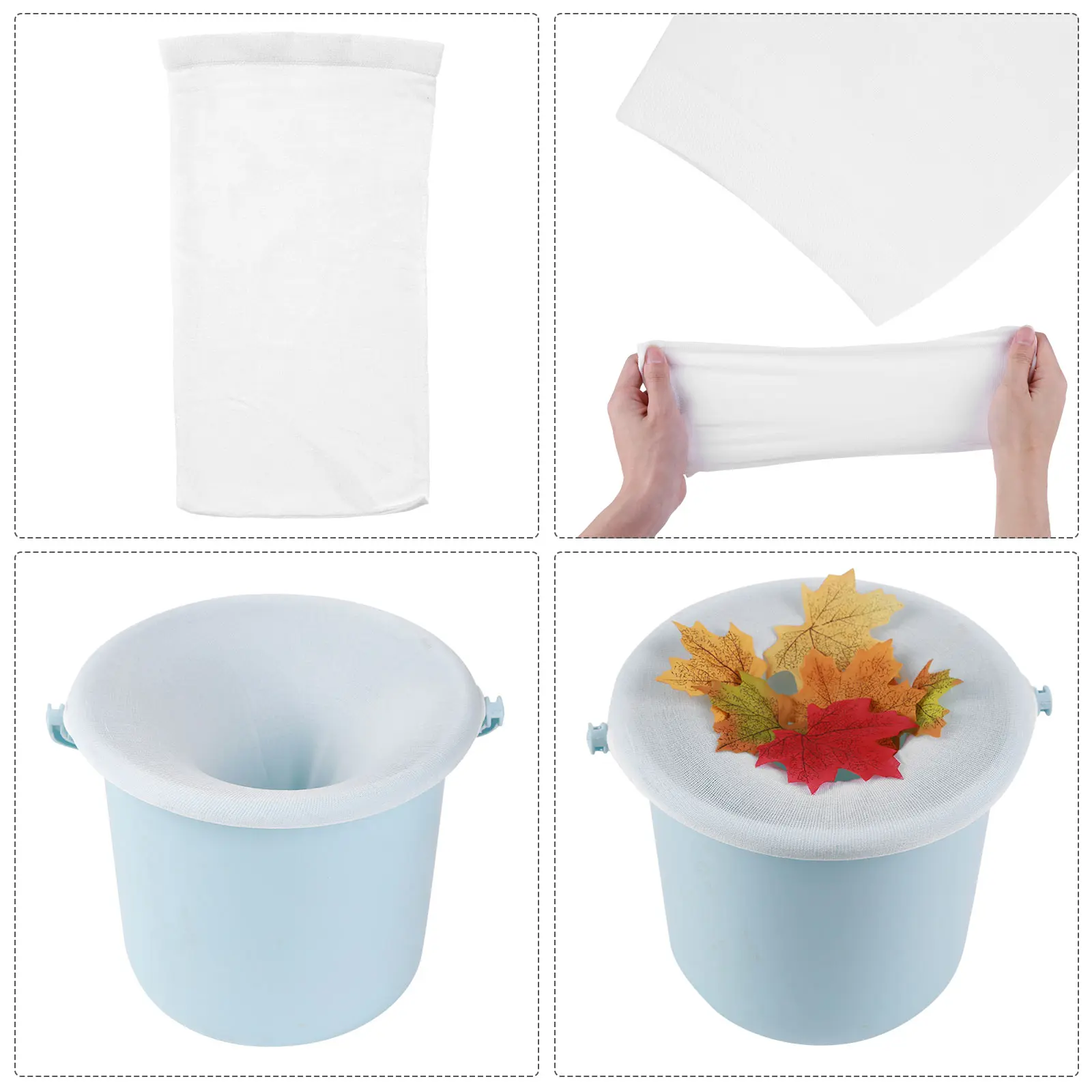 5-30PCS Swimming Pool Garbage Cover Swimming Pool Filter Socks Swimming Pool Skimmer Filter Net Dustproof and Anti fouling Cover