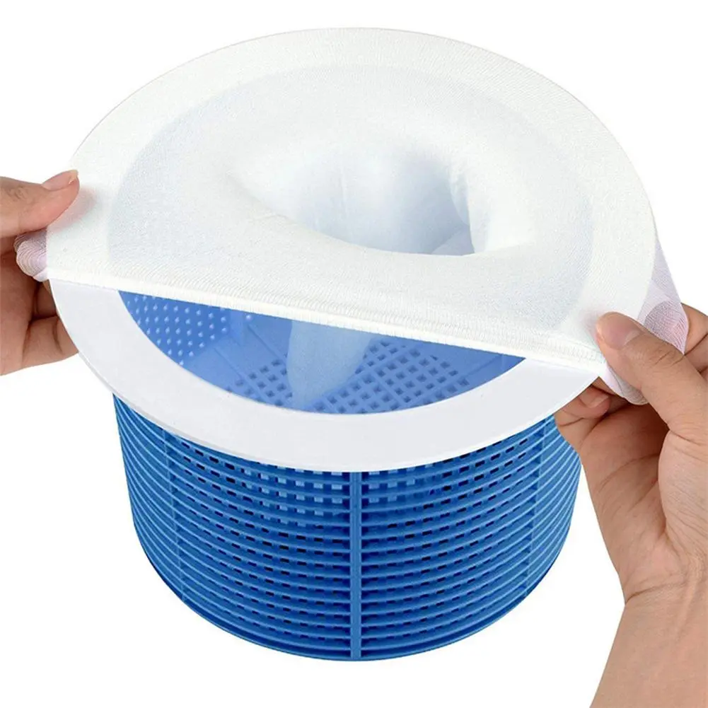 5-30PCS Swimming Pool Garbage Cover Swimming Pool Filter Socks Swimming Pool Skimmer Filter Net Dustproof and Anti fouling Cover