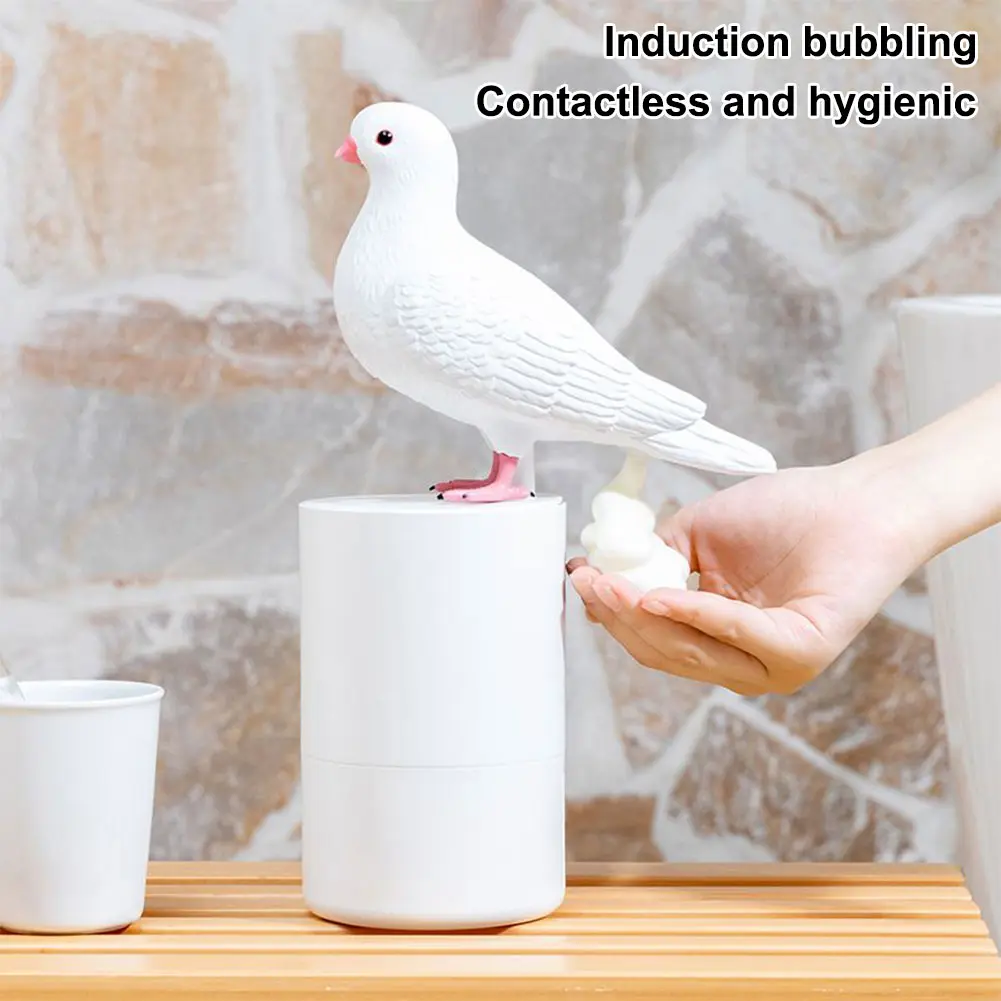 Pigeon Shape Soap Dispenser Touchless Foam Hand Washing Tool Automatic Sensing Hygienic Foam Dispenser Bathroom Foam Dispenser