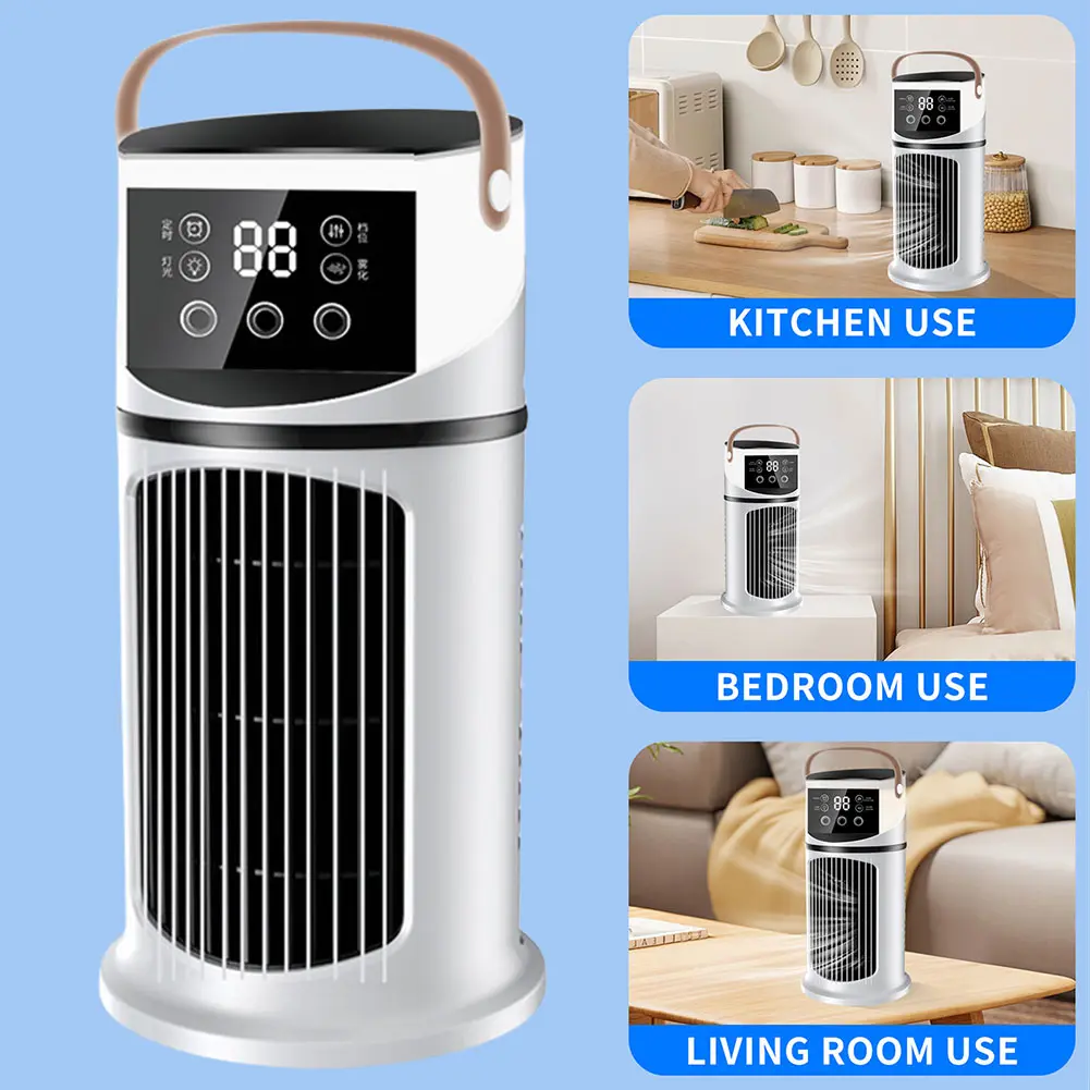 Portable Air Conditioner USB Fan Mini Humidifier Water Cooling Fan Silent Desktop Air Conditioning air cooler For Home Office