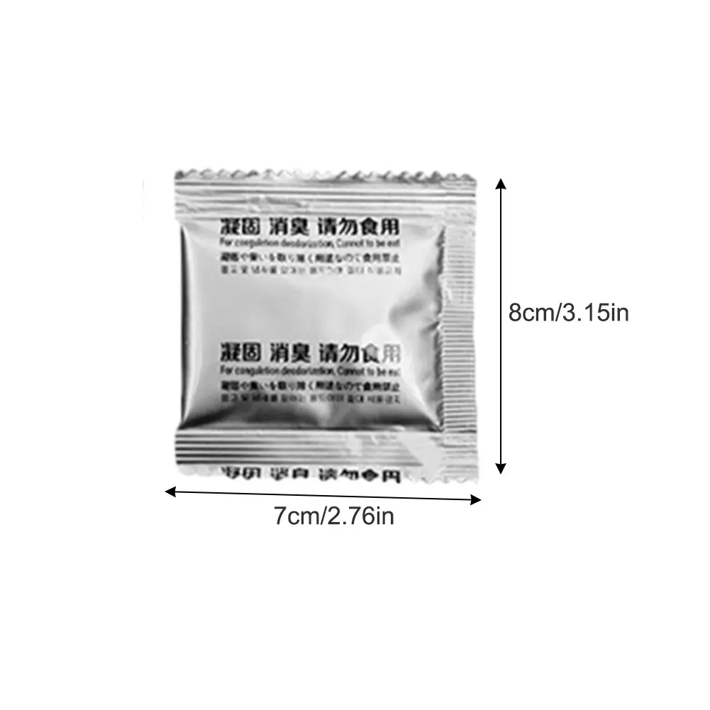 12-60PCS Camping Toilet Chemicals Liquid Waste Gelling Deodorizing Powder Eco Absorbent Gel Portable Deodorant Pee Solid Powder
