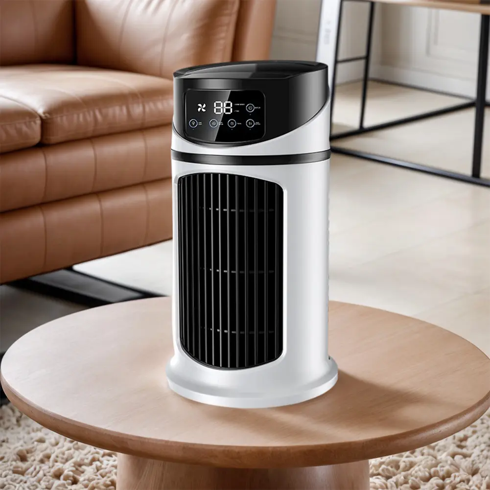 3-In-1 Portable Air Conditioner Water-Cooled Fan Air Conditioner 6-Speed Adjustable Air Cooling Fan Cooling Desk Fan For Home