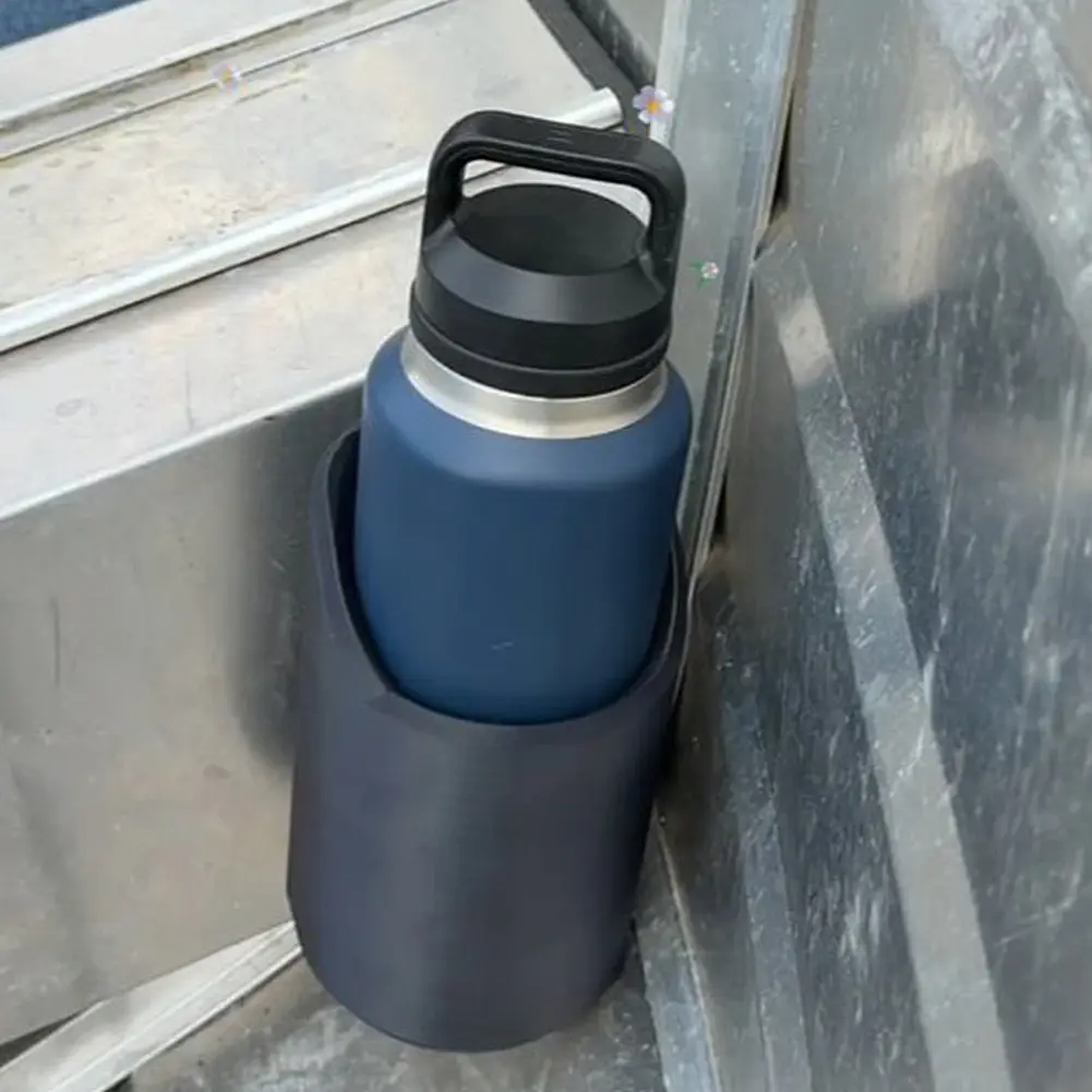 Magnetic Water Bottle Holder for 46/50/64 Oz Cup Water Cup Holder With Strong Magnet Fit on Tractor Fridge Yacht RV Cup Holder