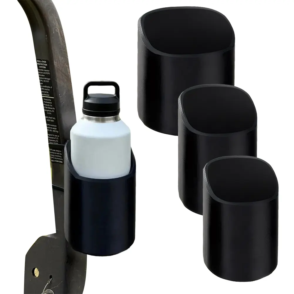 Magnetic Water Bottle Holder for 46/50/64 Oz Cup Water Cup Holder With Strong Magnet Fit on Tractor Fridge Yacht RV Cup Holder