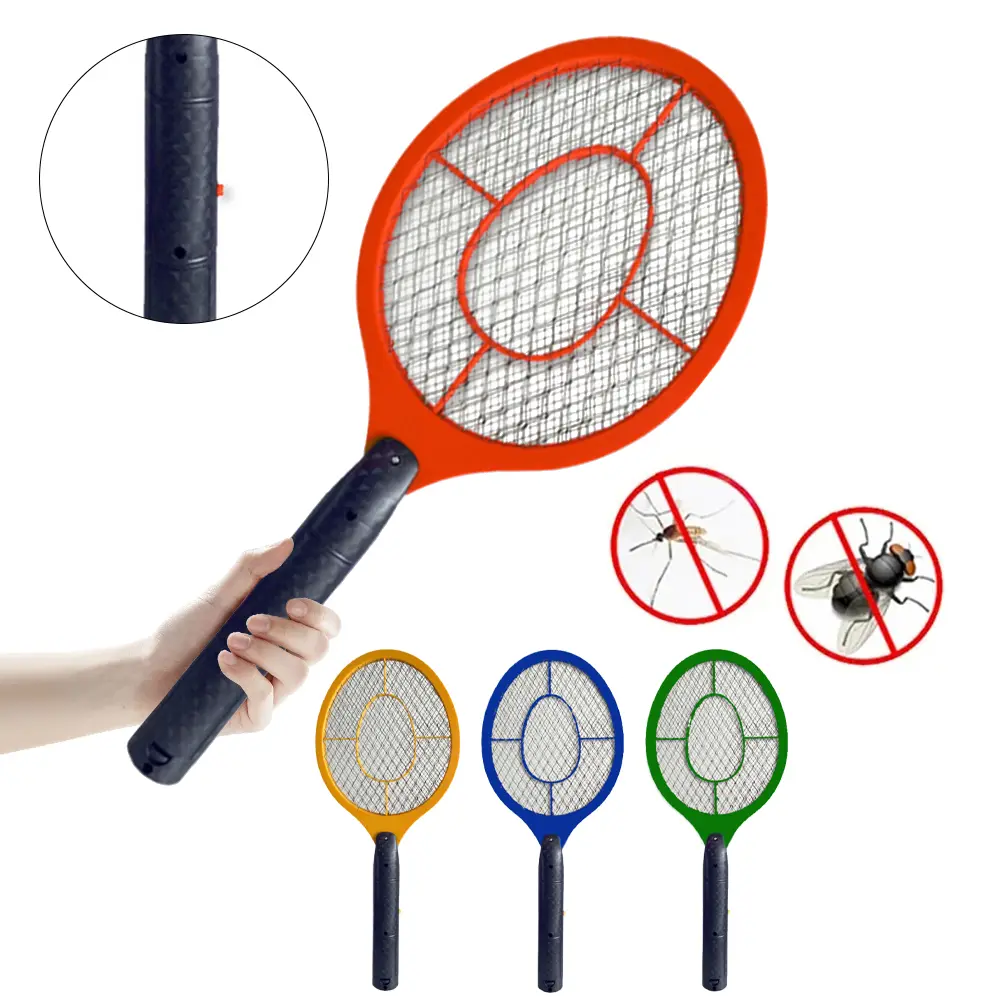 Electric Mosquito Killer Handheld Insect Fly Swatter Racket Portable Fly Insect Bug Pest Control Tool For Bedroom Insects