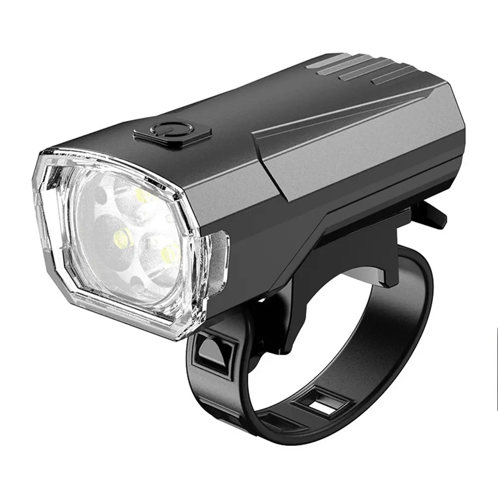 LED Bicycle Front Light Bike Flashlight Rechargeable Bicycle Head Light 3 Level Dimmable Bicycle Headlight Cycling Accessories