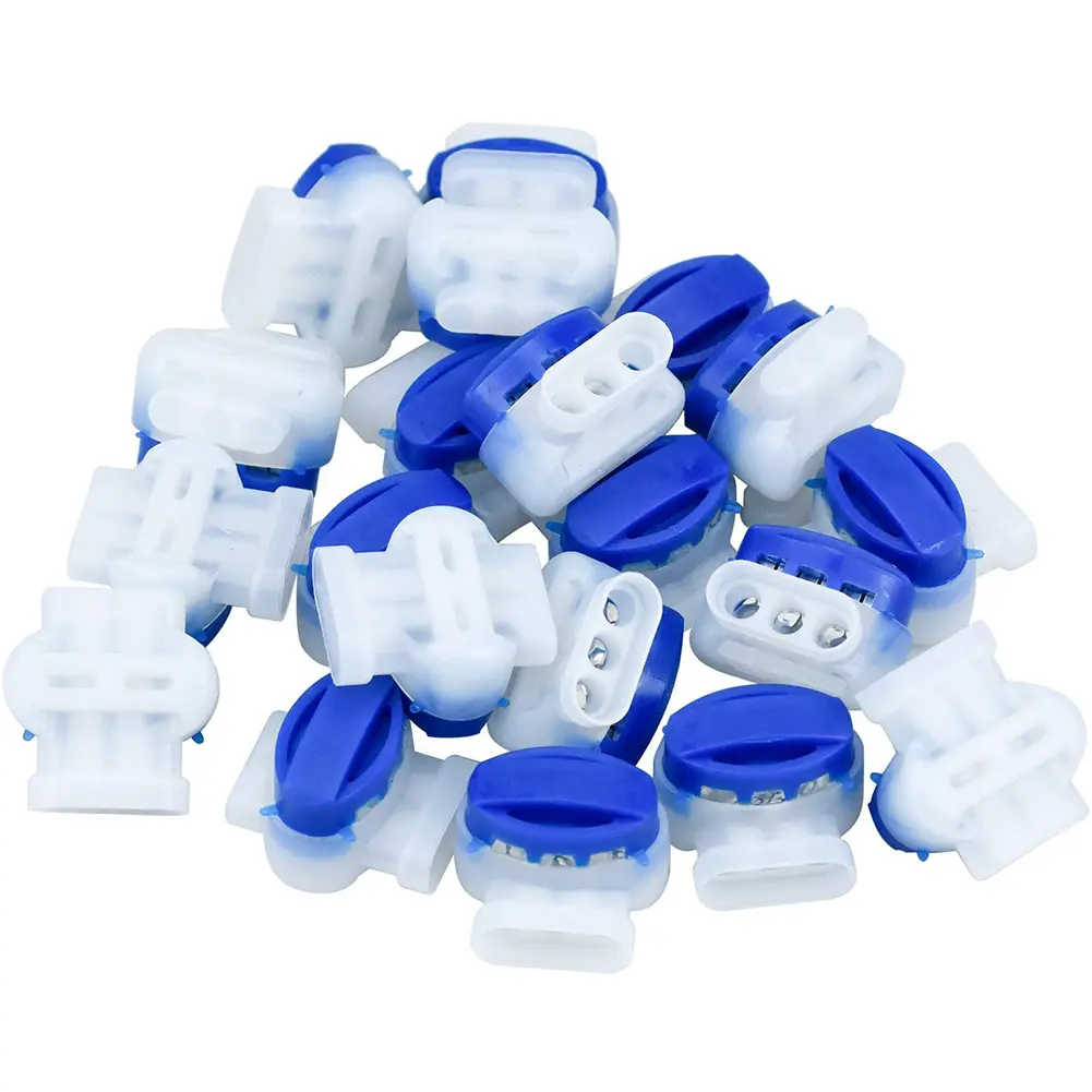 10-100pcs 3pin 314 Connectors Robotic Lawn Mower Connectors for Gardena/Husqvarna/Worx/Robomow Lawnmower Electric Cable Terminal