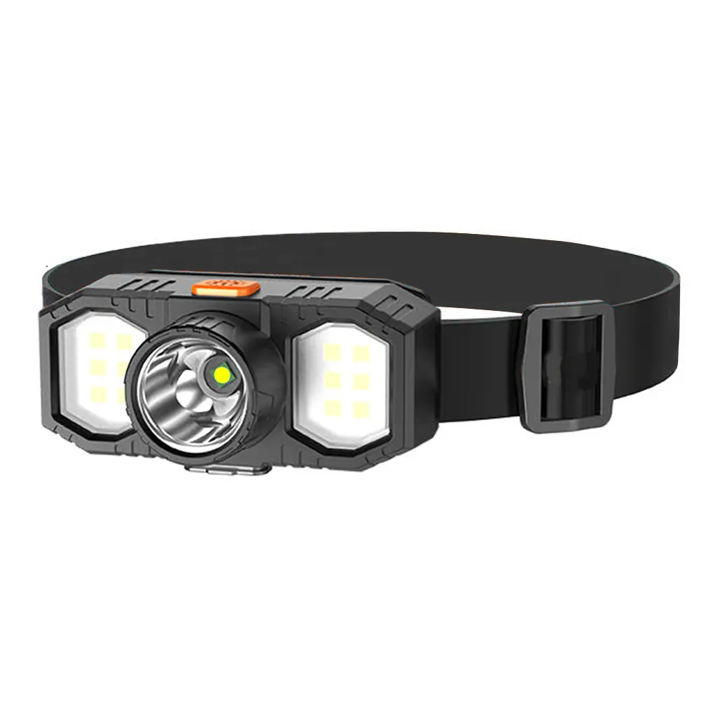 XPE+COB LED Powerful Headlamp Flashlight 3 Gears Powerful Headlight Torch Camping Head Light for Outdoor Camping Hiking Working