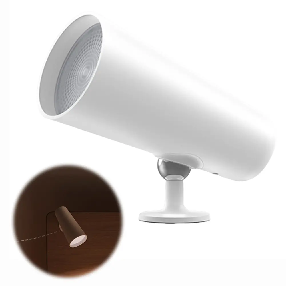 2000mAh Reading Light 3 Gears Study Light Rechargable Portable Touch for Cabinet Closet Wardrobe