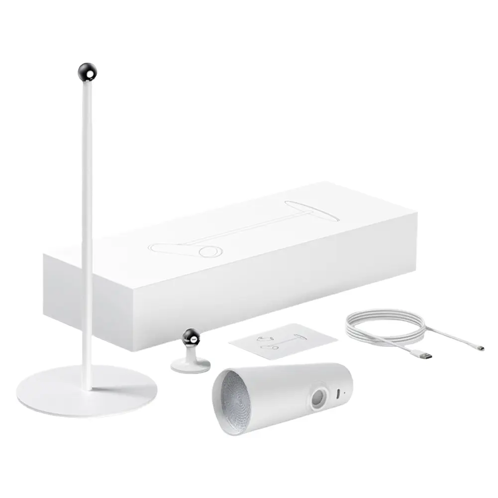 2000mAh Reading Light 3 Gears Study Light Rechargable Portable Touch for Cabinet Closet Wardrobe