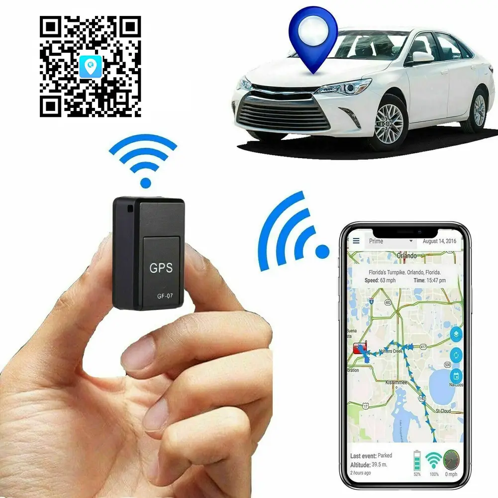 1pcs mini GF07 GPS Locator Strong Magnetic Anti Theft Anti Loss Tracker Real-time Vehicle Key Pet Locator Message Positioner
