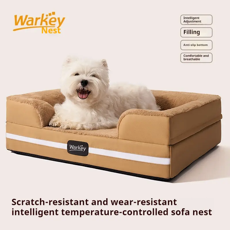 Manufacturer Direct Sales Energy Sailing Warm Cloth Mat Washable Pets Nest Kennel Constant Temperature Safe Winter Cross Border