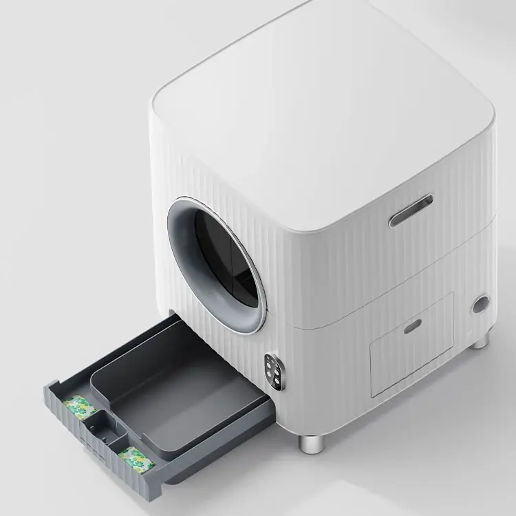 APP for big cats fully automatic large smart cat litter box