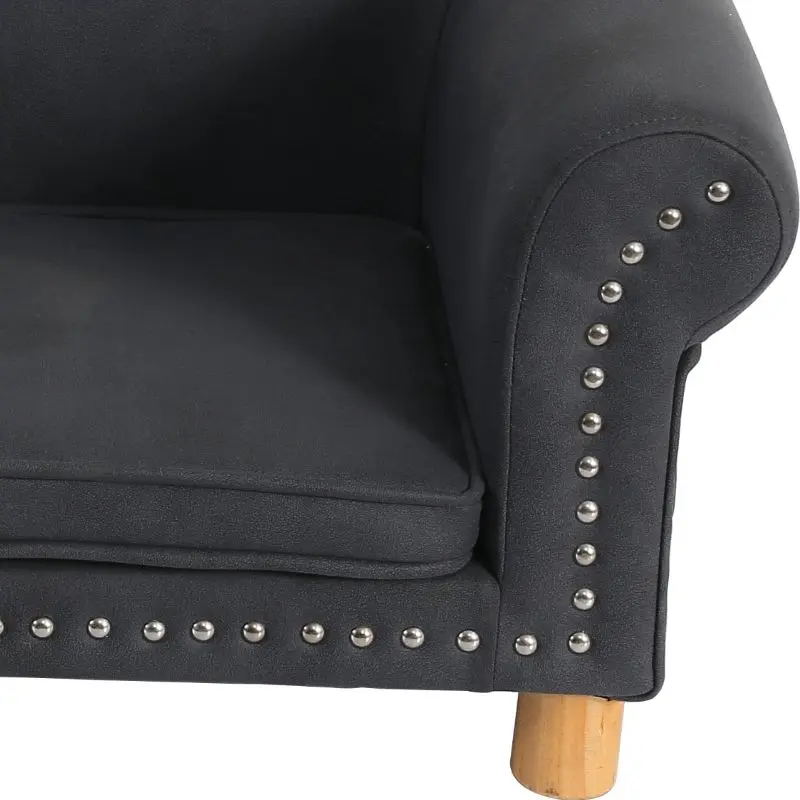 Hot Selling New Arrival Large Size Pet Furniture Sofa Couch Detachable Dog Bed with Solid Wood Hot Selling Dog Couch Bed
