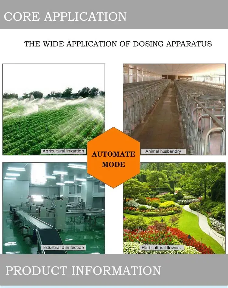 The classic farm special water ratio of pig, chicken and duck water line automatic dosing machine for car washing foam deploymen
