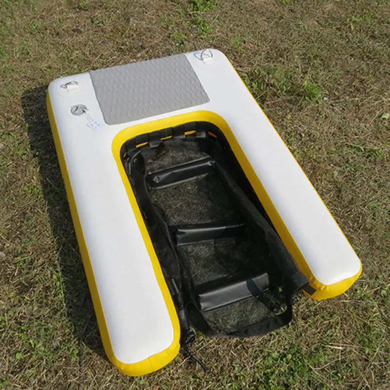Wholesale Inflatable Floating Pool Step Dog Ramp for Pet Water Sports Pup Plank