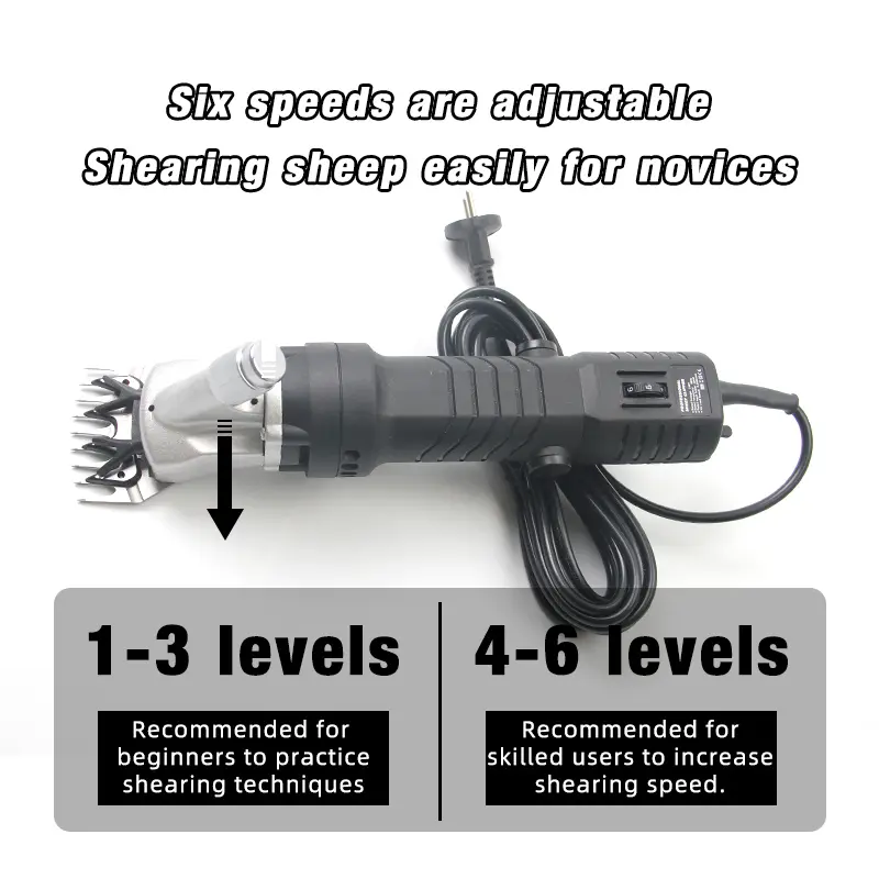 High Efficient Electric Sheep Wool Shearing Machine for Animal Farm