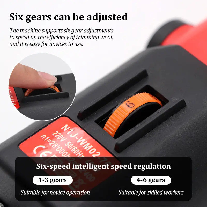 220V Electric Sheep Shears Machine Sheep Shears Goat Wool Clipper Machine for Animal