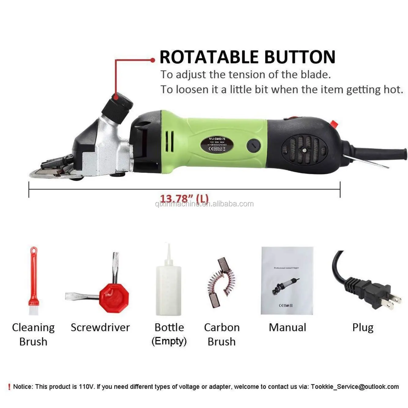 Electric Sheep Shears/sheep Hair Shears/sheep Wool Shearing Machine