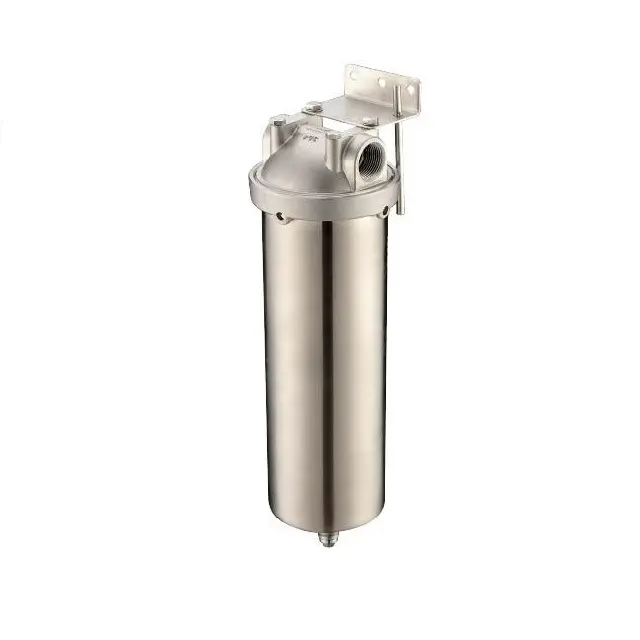 Customized Stainless Steel 304 0.22 Um Tank Vent Filter 10 Inch Filter Housing for Compressed Air Filtration