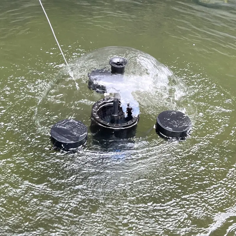 Fish Pond Skimmer Surface Pond Litter Collection and Cleaning Device Koi Pond Surface Suction Film Remover