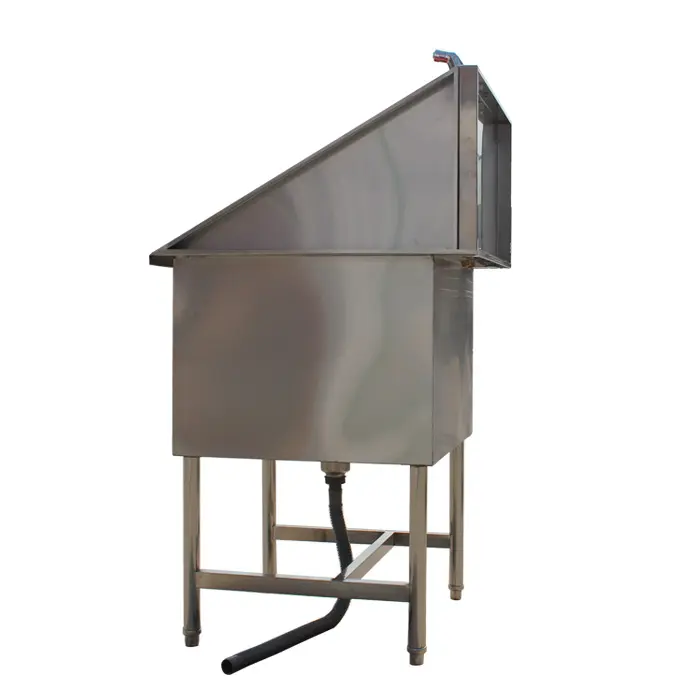 304 Stainless Steel  Pet Spa Dog Grooming Bathtubs for Vet Clinic