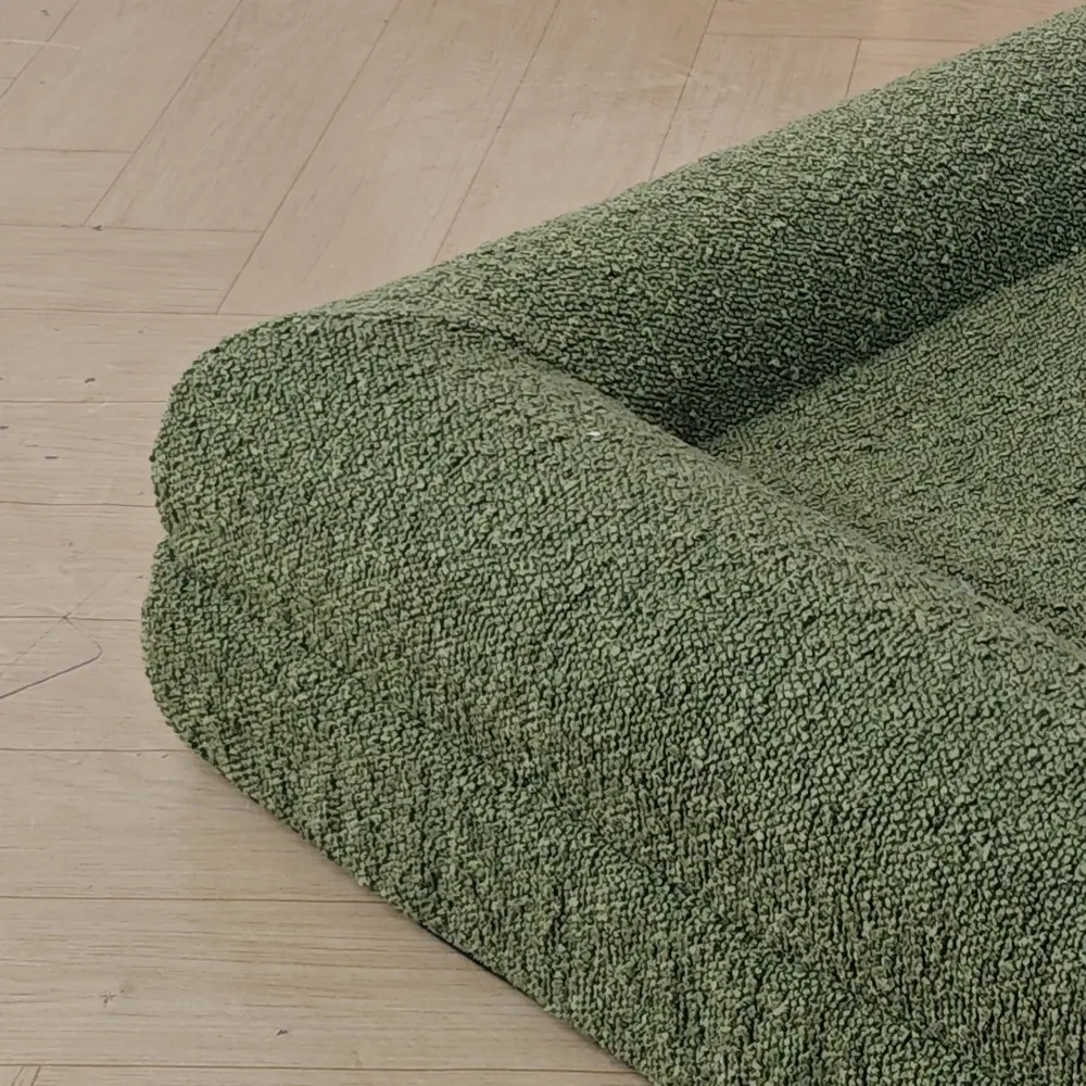 Manufacture Custom Hot Sale Washable Luxury Waterproof Removable Large Memory Foam Boucle Orthopedic Dog Bed With Zipper