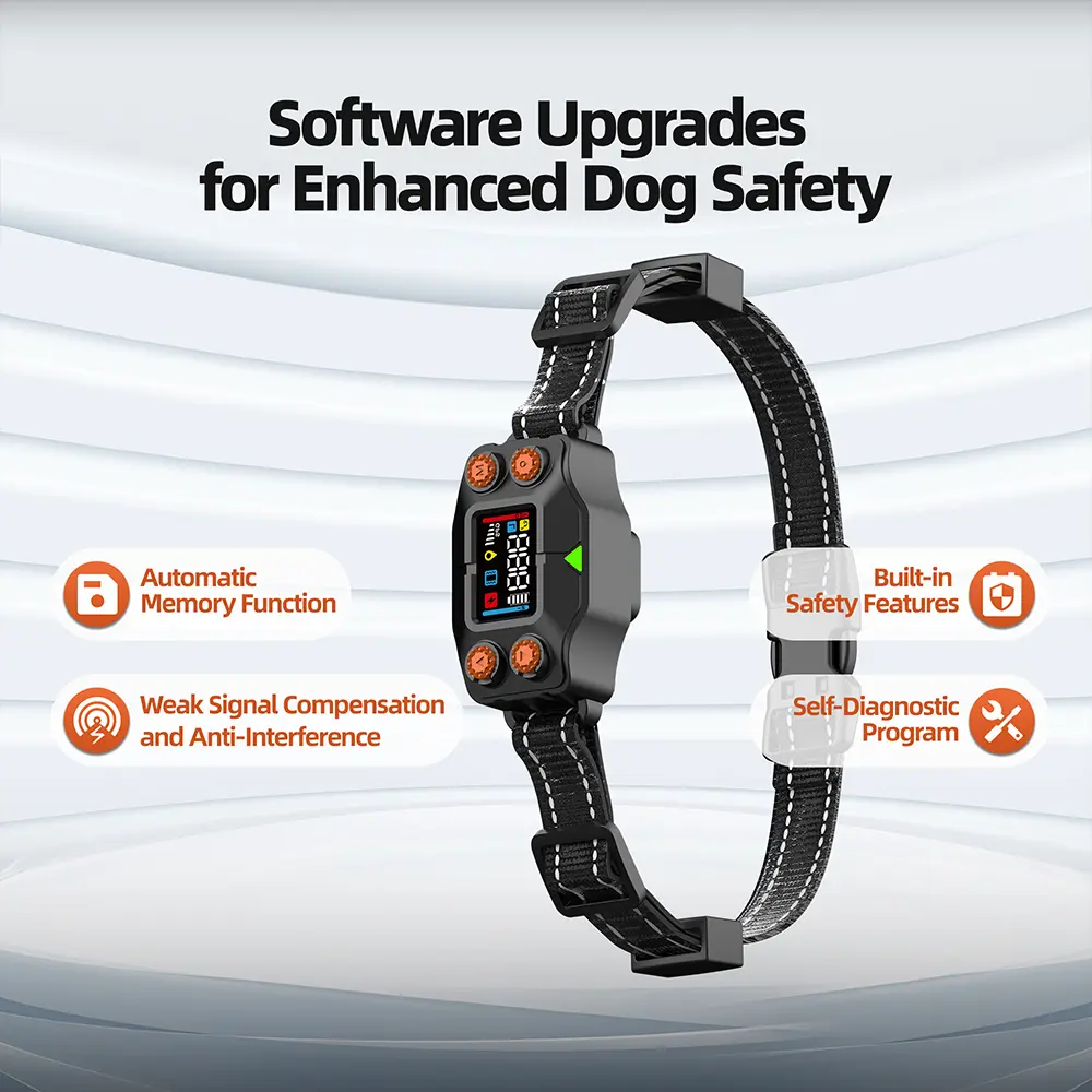 Outdoor Dog Boundary System Rechargeable Invisible Fence for Dogs with Collars Wireless Pet Fence