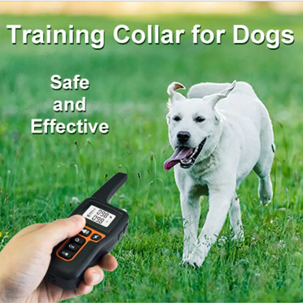 Custom Made Safe Necklace 2021 Pet Training Collar Anti Bark E-collar for Dogs