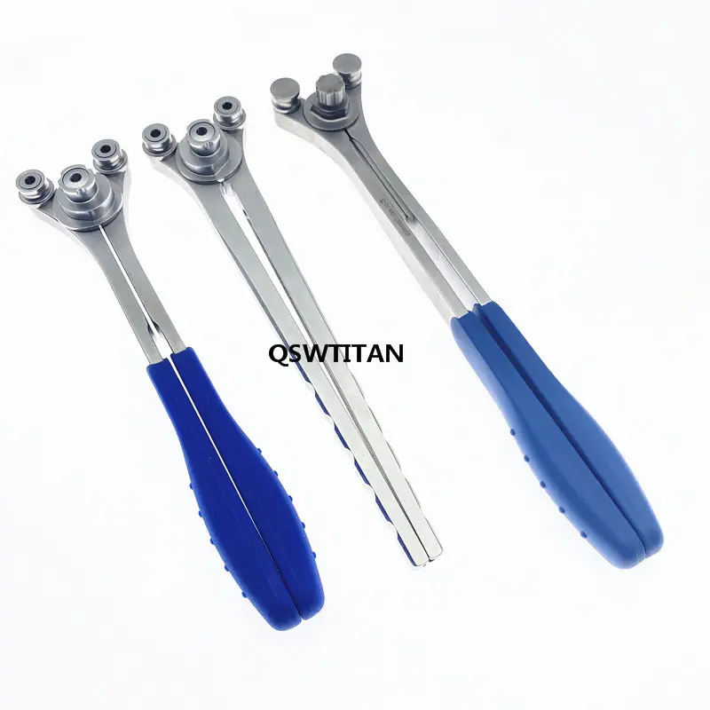 Orthopedic Bone Irons Bender Adjustable Universal Bender Plier Steel Plate Bender Veterinary Pet Surgical Instruments