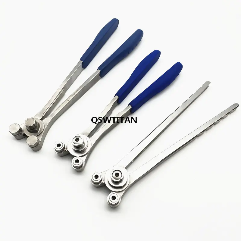 Orthopedic Bone Irons Bender Adjustable Universal Bender Plier Steel Plate Bender Veterinary Pet Surgical Instruments
