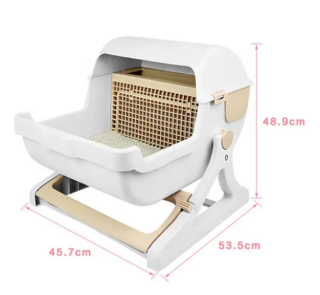 R1948H New Design Wholesale Pet Cat Toilet,Pet Toilet,Cat Litter Box