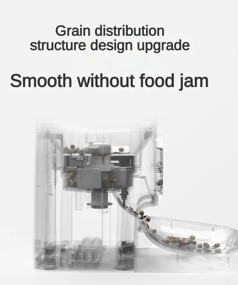 Wholesale Automatic Pet Feeder Smart Wifi Mobile App Remote Control 4L Dog Pet Food Auto Feeder Dispenser  Automatic Pet Feeder