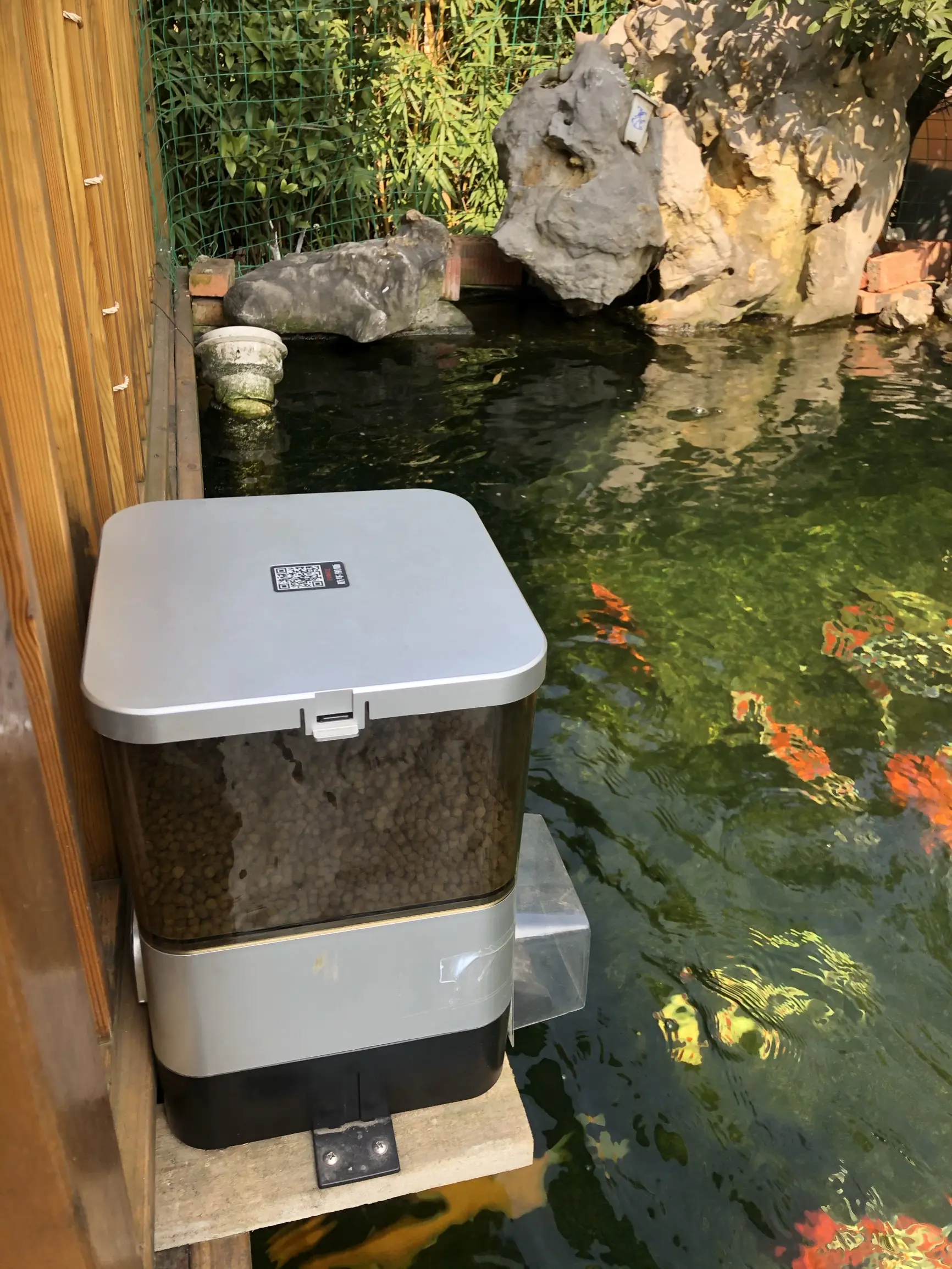 Excellent Quality Fish Feeder Automatic at Pond Top Selling  Automatic Pet Feeder Food Dispenser