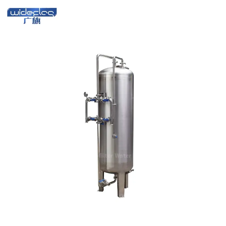 Indoor Fish Farm Salt Water Treatment System Machine Swimming Pool Sand Filter Tank