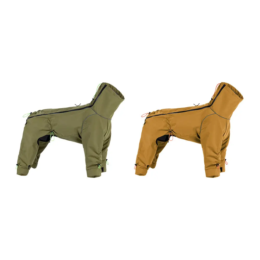 Windproof High Neck Large Dog Jacket - Outdoor Warm All-Inclusive Pet Clothing