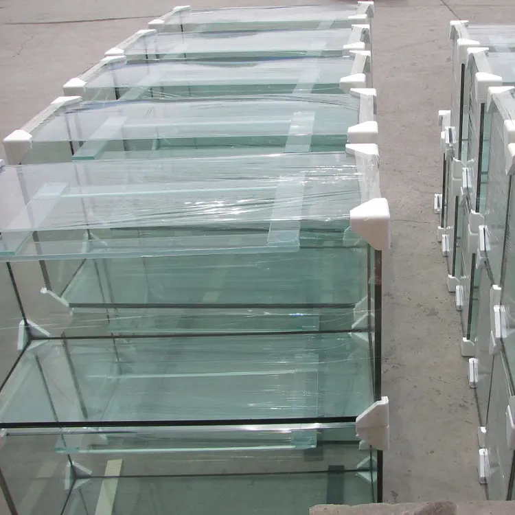 Custom  ultra clear Glass Fish tank