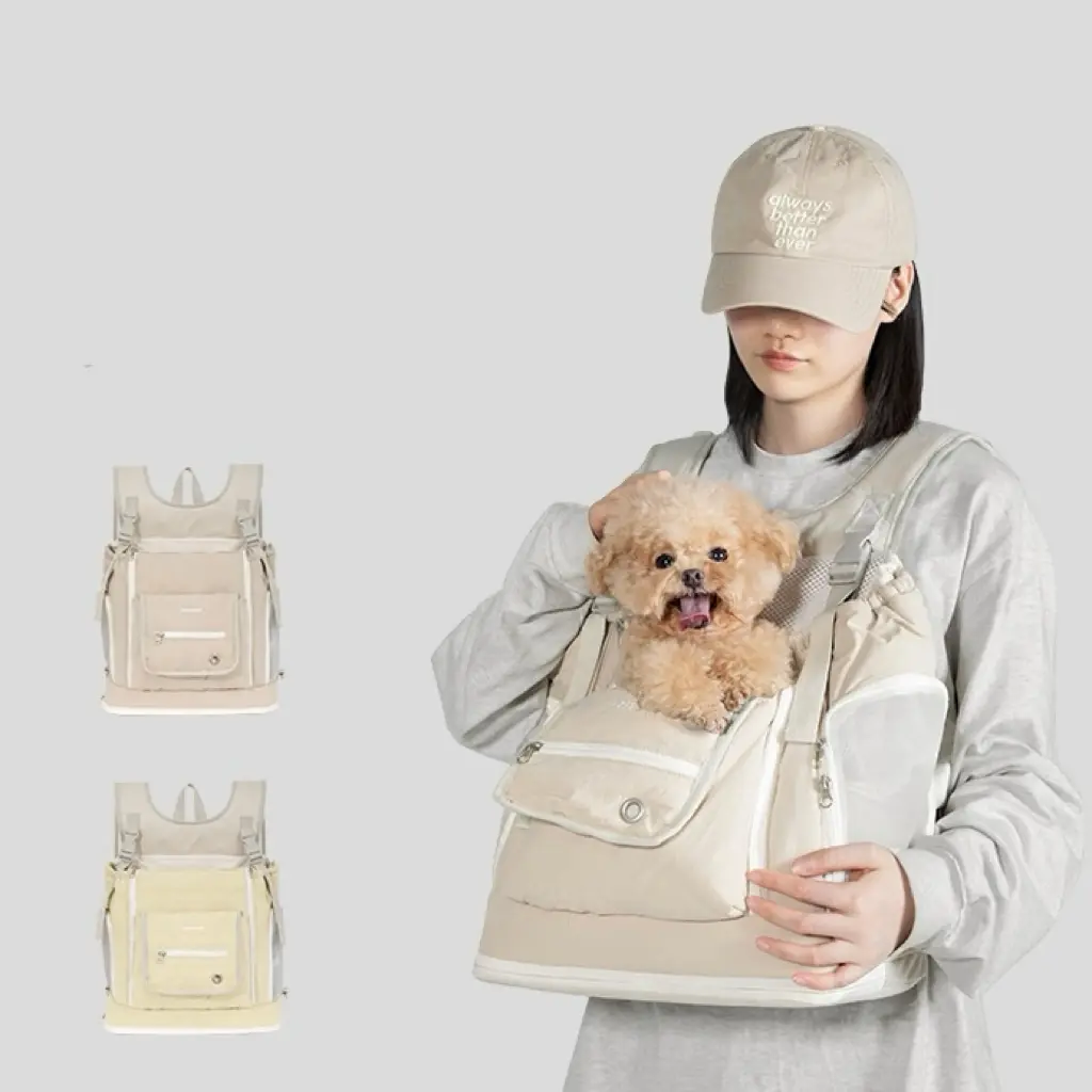 Fashion Pet Travel Bag Lightweight Large Capacity Pet Front Bag Cat Outing Bag Dog Backpack