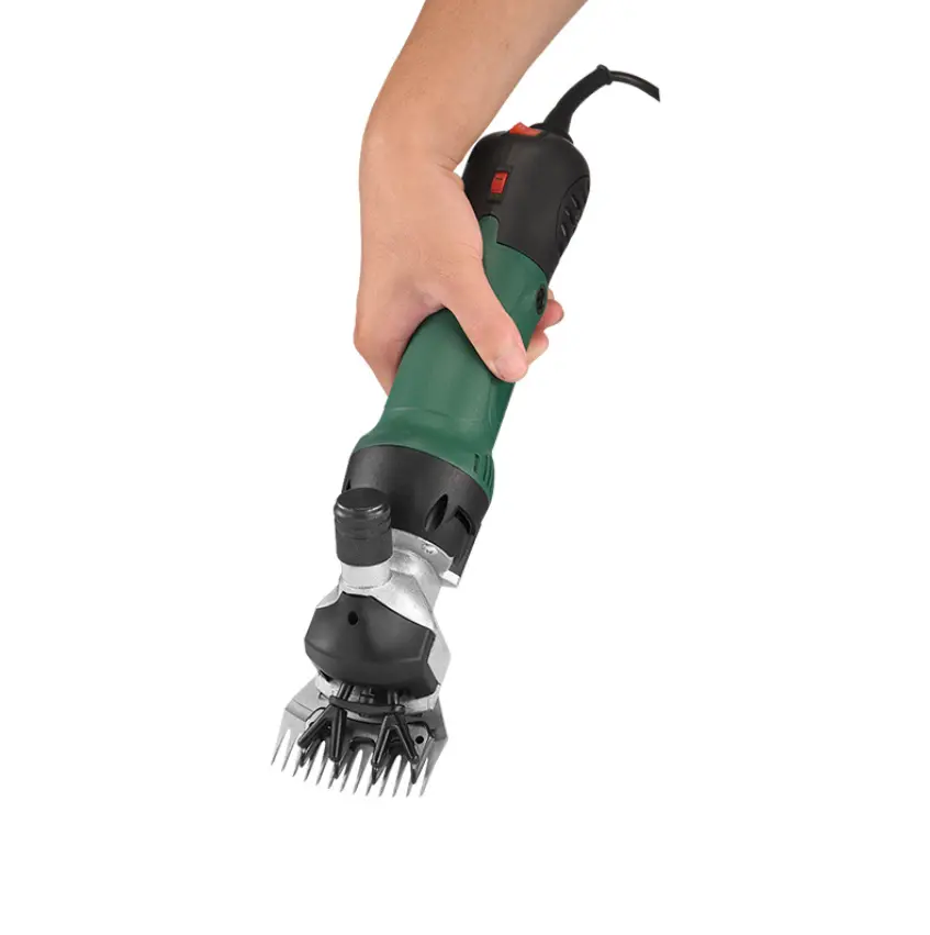 110-240V High Power Electric Wool Shearing Cutter Fader Factory Direct Supply Handheld Electric 6 Speed Regulation Wool Shearsl