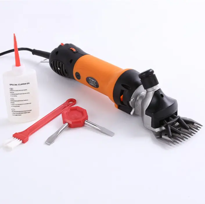 110-240V High Power Electric Wool Shearing Cutter Fader Factory Direct Supply Handheld Electric 6 Speed Regulation Wool Shearsl