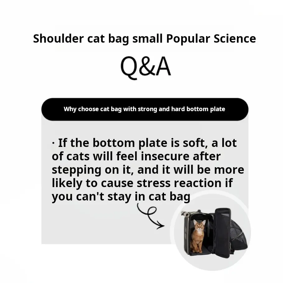 High Quality Large Capacity Waterproof Oxford Fabric Cat Travel Bag Luxury Comfortable Outdoor Cat Carrying Shoulder Bag