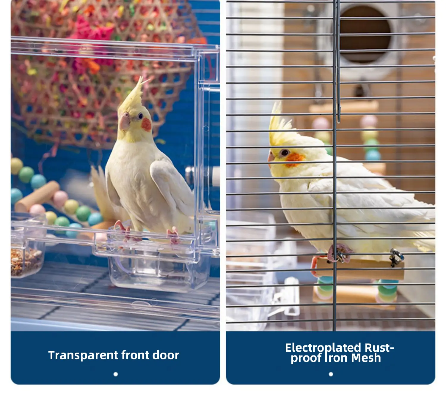 Wholesale Hot Sale Bird House Portable Birdcage Bird House Plastic With Wholesale of New Products Pet Cage
