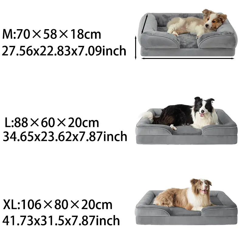 Comfortable Square Pet Nest Breathable Cat and Dog Bed with Warm Winter Features for Spring and Autumn Seasons Pet Furniture