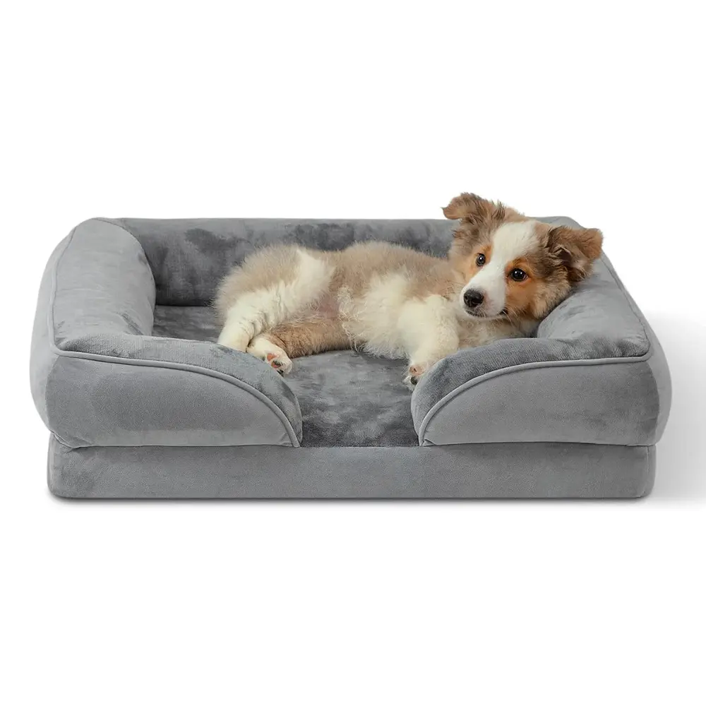 Comfortable Square Pet Nest Breathable Cat and Dog Bed with Warm Winter Features for Spring and Autumn Seasons Pet Furniture
