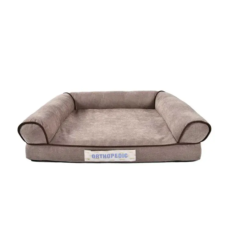 Guaranteed quality comfortable orthopedic pet bed,dog sofa bed