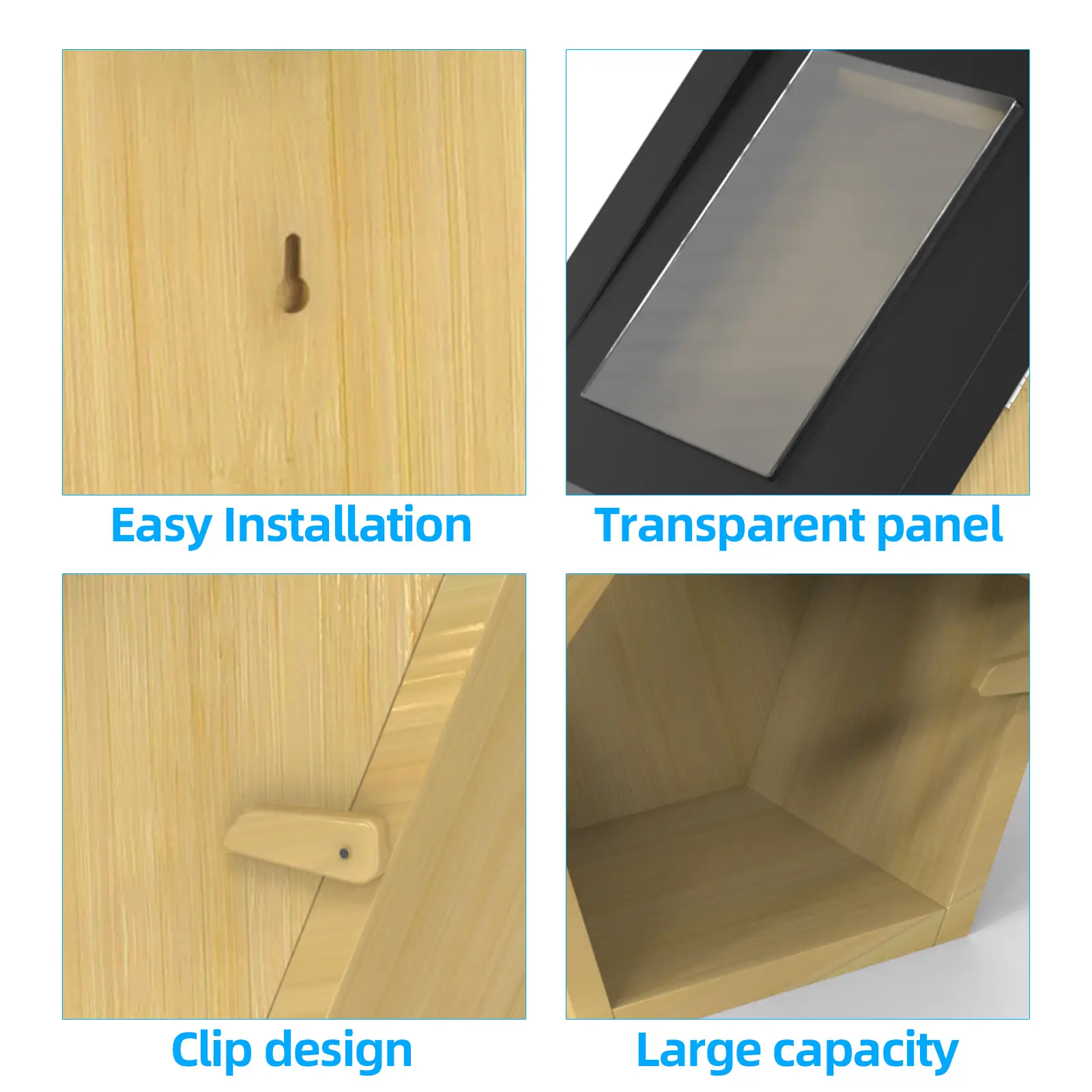 Birdhouse with HD Camera  App Notify Smart Birdhouse with Nest Auto Capture Photo & Video Birdhouse Camera for Wild Bird Lovers