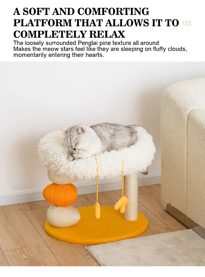 Cat Tree  Climbing Frame Cat Scratching Post Toy Indoor Cat Bed Pet Supplies
